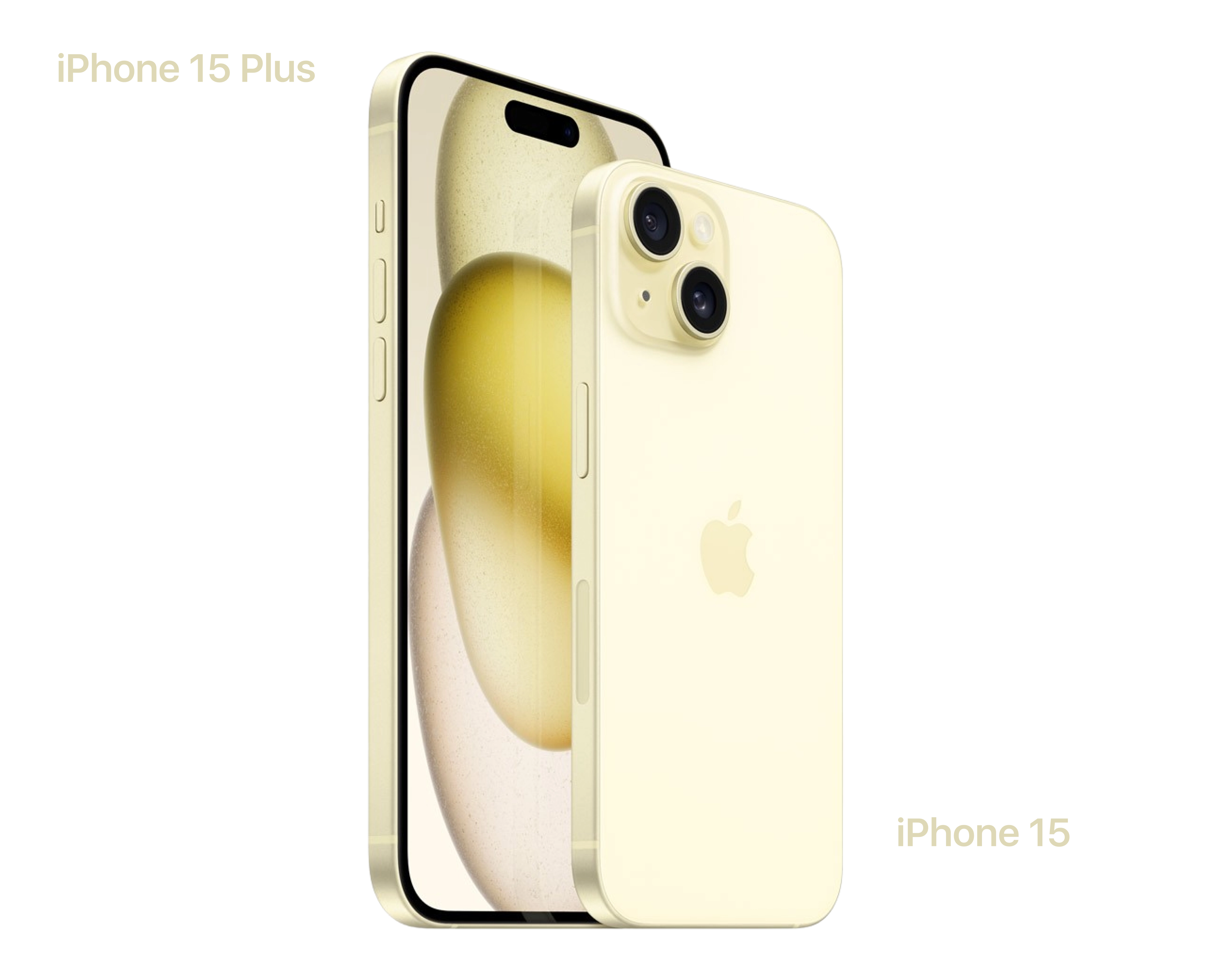 iPhone 15 yellow
